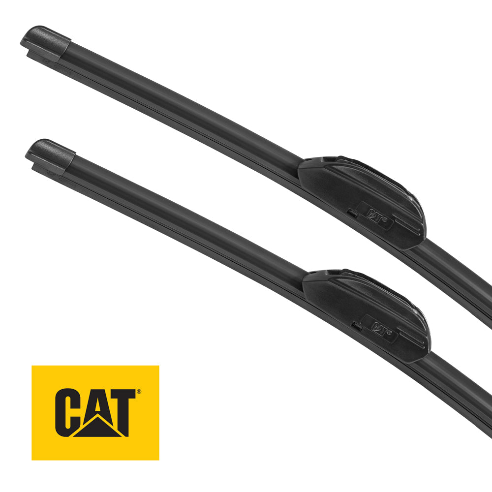 Caterpillar Clarity Premium Performance All Season Replacement Windshield Wiper Blades for Car Truck Van SUV (16 Inches (1 Piece)), Black - 16 Inches