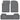 MotorTrend 3-Piece FlexTough Advanced Rubber Multi-Channel Front Floor Mats and Rear Floor Mat