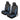 CAT FlexFit Black Blue Seat Covers for Cars, Trucks, & SUV - (2) Front Car Seat Cover Front Seat Protectors - Airbag Compatible Seat Covers for SUV Interior Covers & Truck Seat Cover Car Accessories