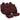 BDK 9-Piece Burgundy Leather Car Seat Cover Full Set, Front Seat Cover and Rear Bench Seat Cover Universal Fit Car Seat Covers for Cars Trucks SUVs Vans, Complete Full Coverage Protection For Vehicles