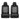 MotorTrend 2-Pack Grand Prix Tire Tread Front Seat Covers - Gray