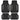 MotorTrend 4-Piece Shield Two-Tone Gloss Front Floor Mats and Rear Floor Mats - Heavy Duty, All Weather, Trim to Fit