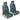 Carbella 2-Pack Tropical Birds Front Seat Covers