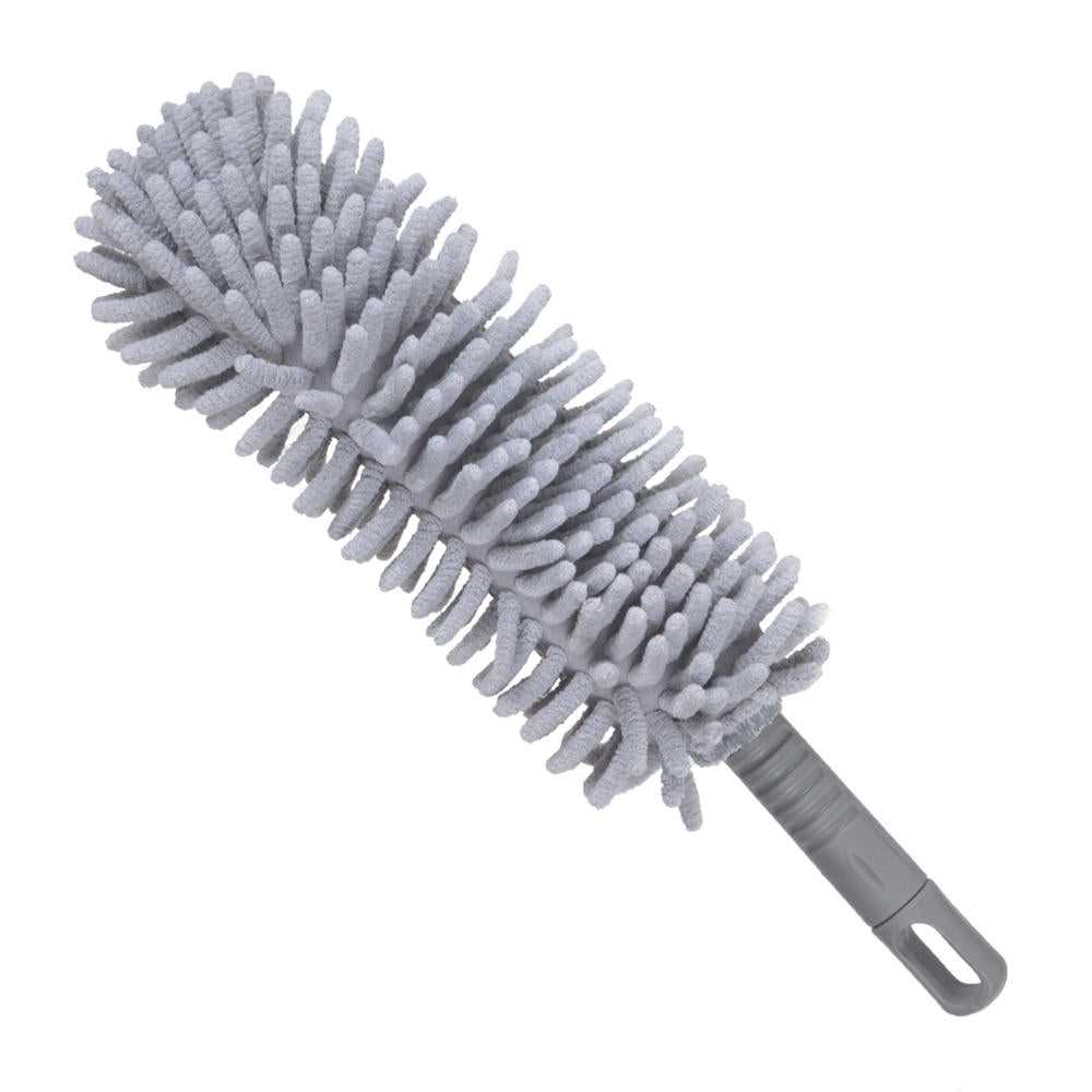 Motor Trend Mighty Duster - Double Duty Car Duster & Mesh Sponge for Cleaning & Brushing