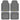 CAT 4-Piece ToughRide Rubber Front Floor Mats and Rear Floor Mats - Heavy Duty, All Weather, Trim to Fit - Gray