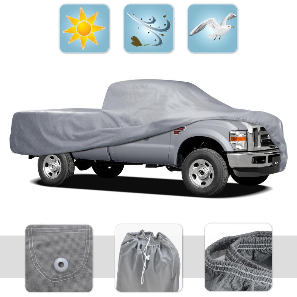 BDK No-Scratch Indoor/Outdoor Non-woven Durable Truck Cover - XXXL (Full Size Crew Cab)