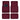 BDK 4-Piece Premium Carpet Non-Slip Heel Pad Front Floor Mats and Rear Floor Mats - Burgundy