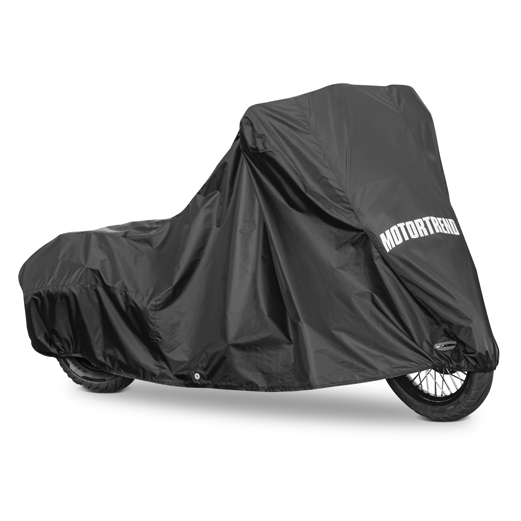 MotorTrend Vehicle Cover for Motorcycles, Mopeds, and 2-Wheelers XL (97" x 41" x 50") - XL (97" x 41" x 50")