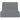 BDK Trunk/Cargo Rubber Liner - Heavy Duty, All Weather, Trim to Fit (53.8" x 43.2") - Gray