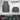Clone from Motor Trend Flag Car Floor Mats Full Set - Durable Gray Rubber Floor Mats for Cars with Two Tone Accent, All Weather Interior Protection for Front and Rear with Non-Slip Backing, Gray - Flag Gray