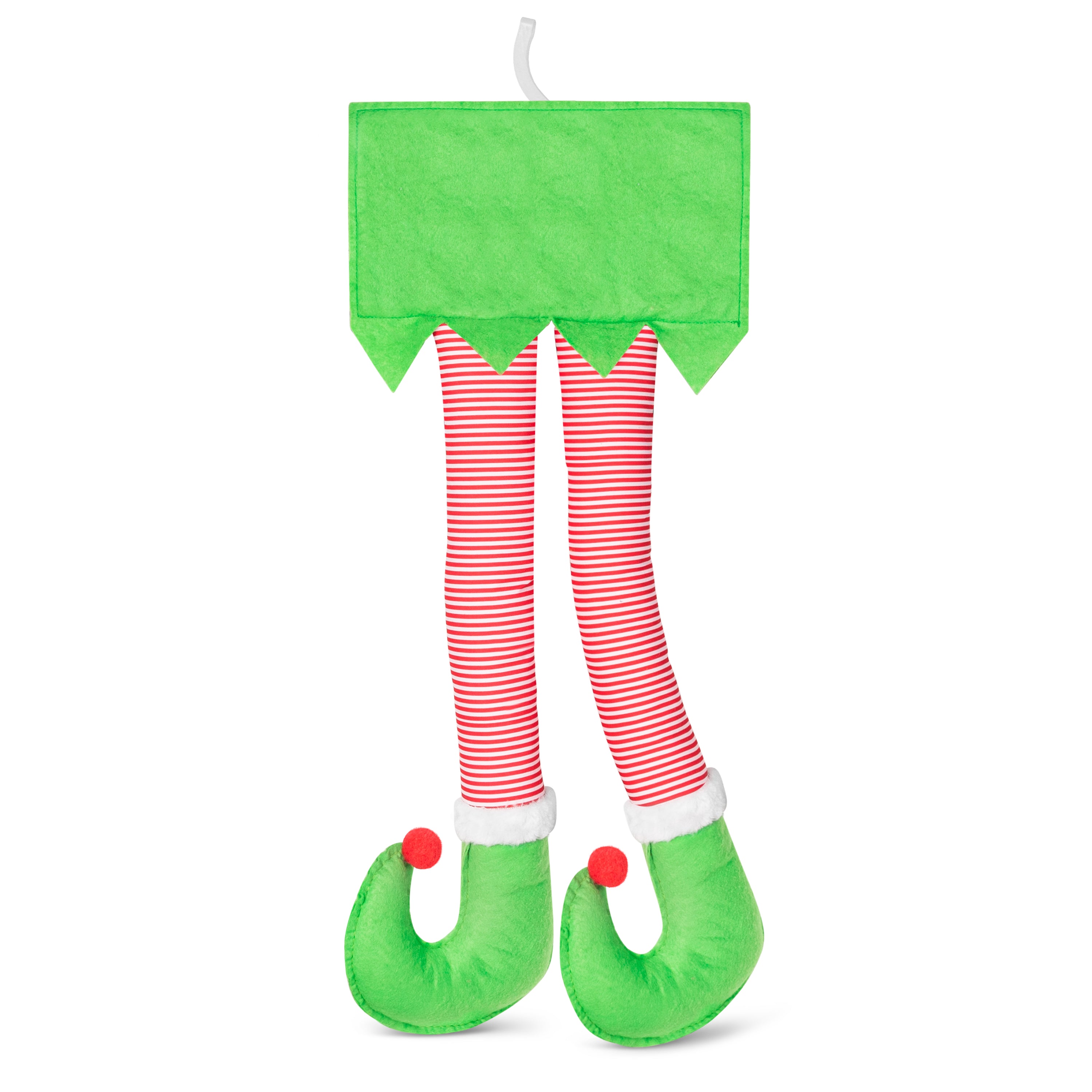 Carbella Trunk/Cargo Holiday Elf Legs Decoration