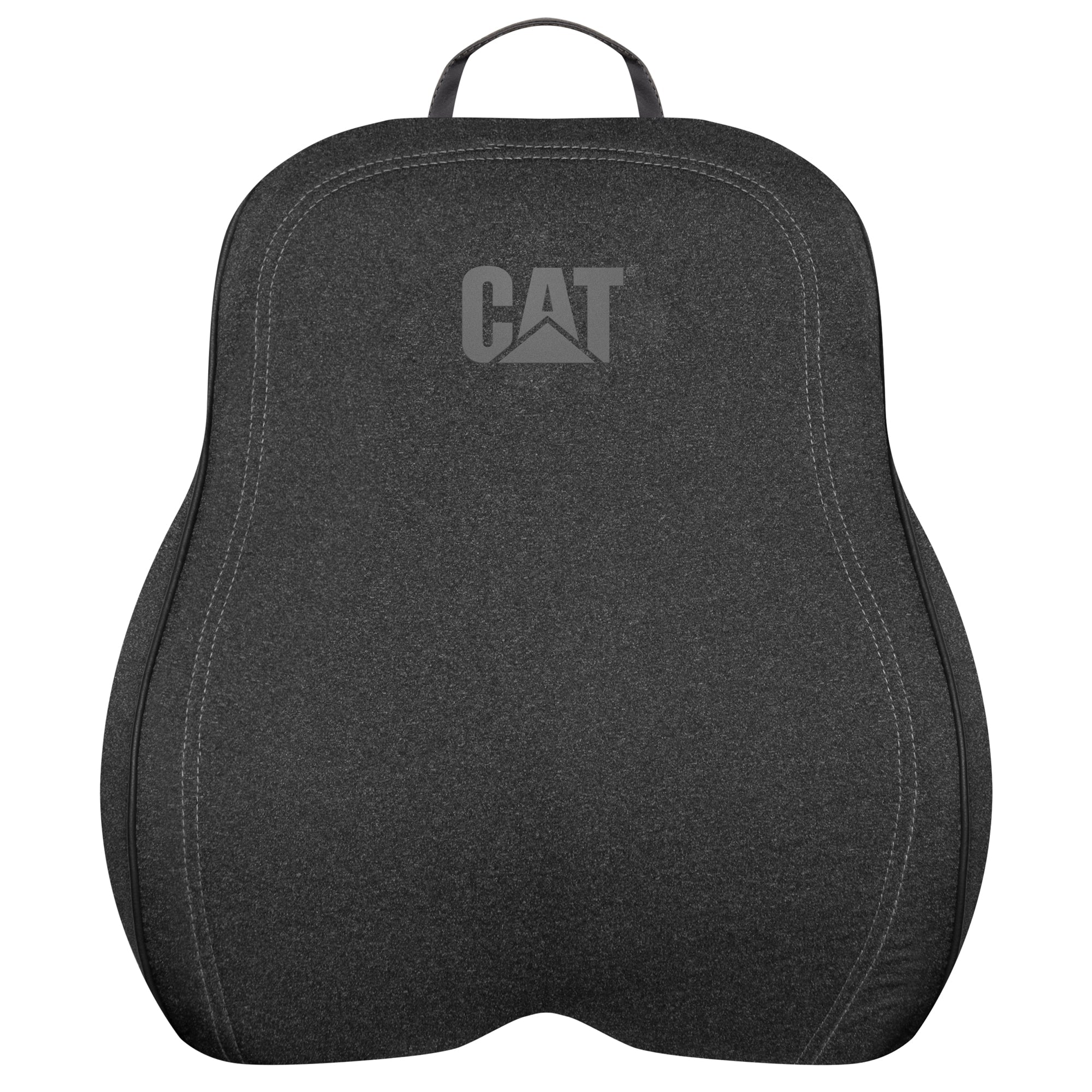 Cat® Big Lumbar Support Cushion for Cars Trucks SUVs - Ergonomic Back Support for Comfortable Driving - Gray