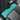 CARBELLA Heavy Duty Rubber 4-Piece Teal Car Floor Mats - Universal Trimmable All-Weather Car Accessories - Girl Car Accessories for Women & Cute Car Mats for Women for Girly Car Decor, Truck, & SUV