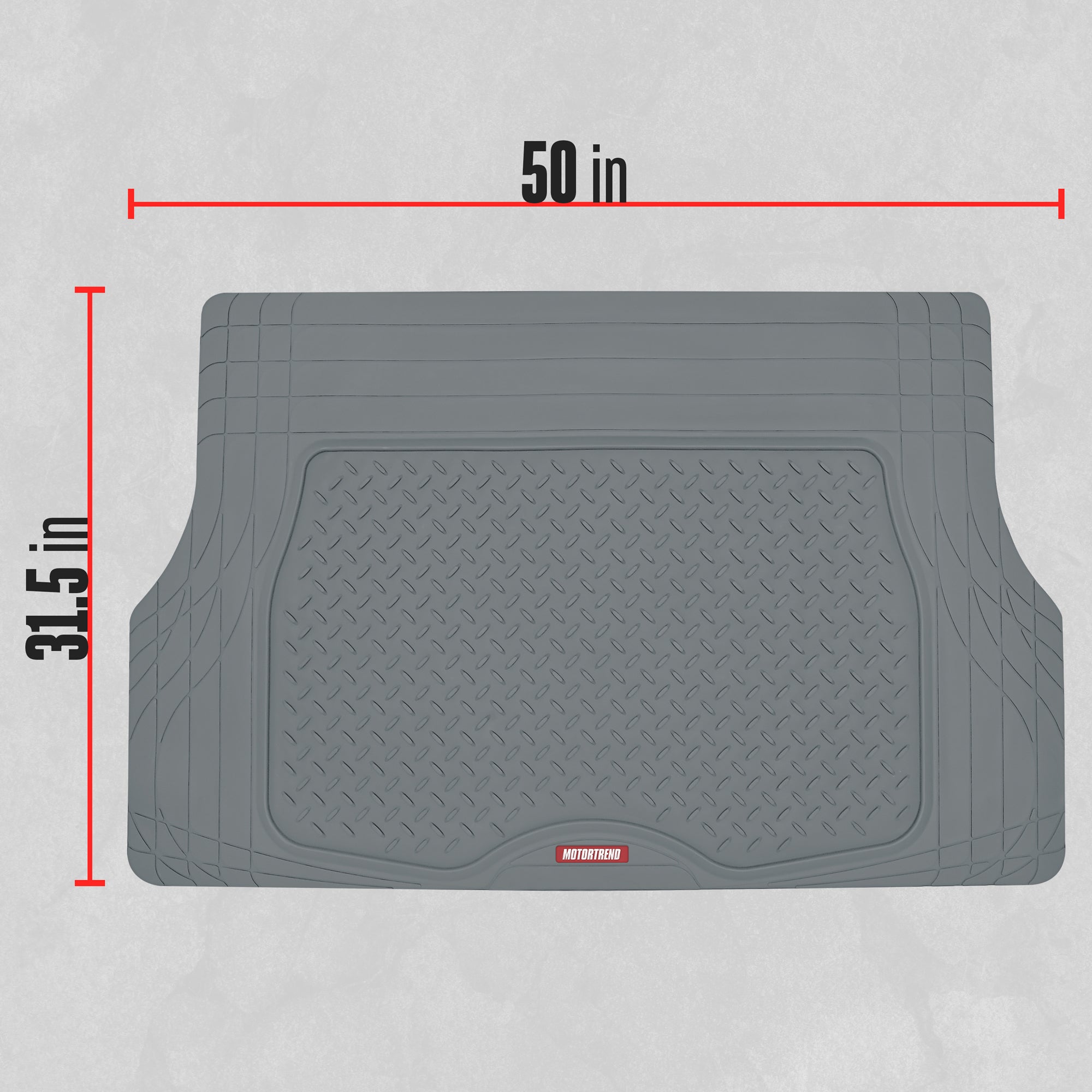 Beige Trunk Liner Mat – Premium All-Weather Rubber Cargo Floor Protection