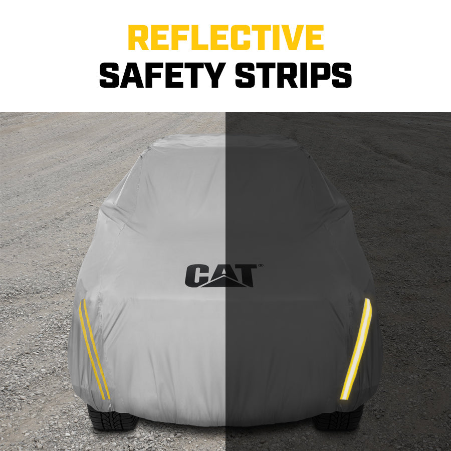 Caterpillar CAT Workforce Pickup Truck Cover - Waterproof All Weather Outdoor Car Cover 6-Layer Tough Protection for Winter Summer Rain Wind UV Snow for Regular Cab - Regular Cab 208" L x 70" W ' 65" H