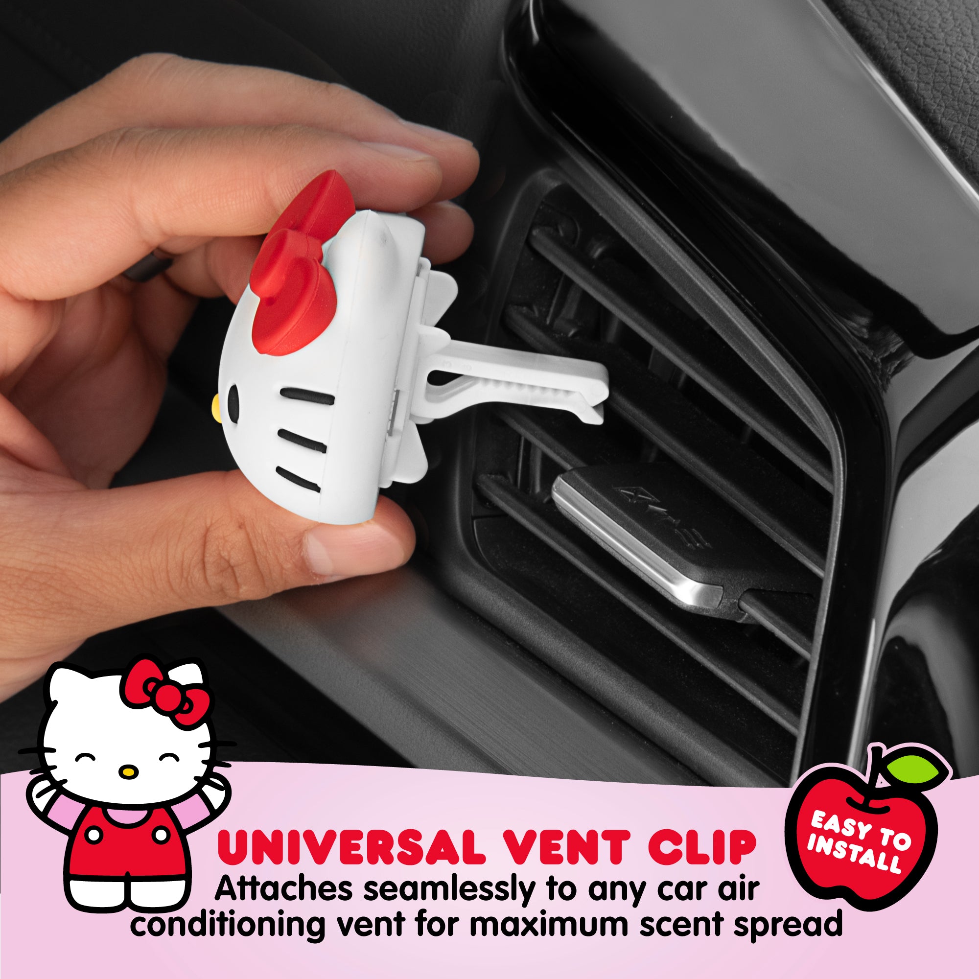 Offical Hello Carbella Official Hello Kitty Air Freshener Deodorizer - Tropical Frui ...