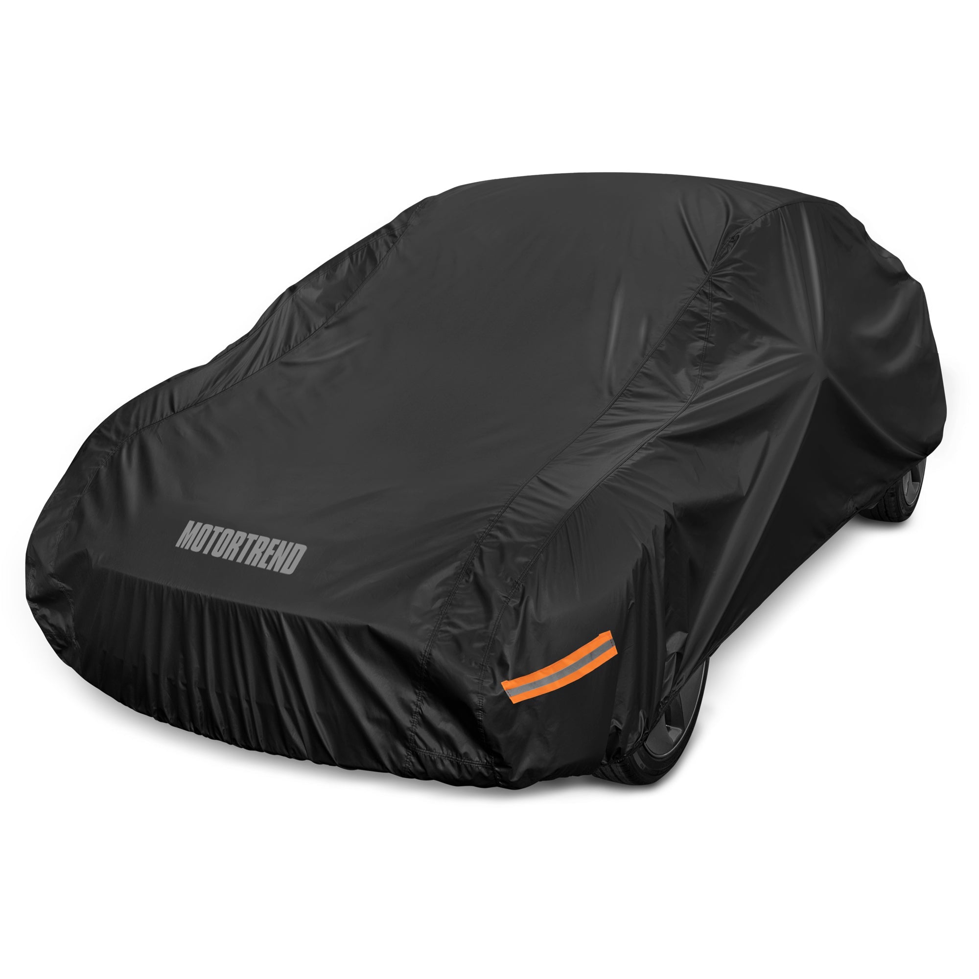 Motor Trend SafeKeeper All Weather Black Car Cover - Advanced Protection Formula - Waterproof 6-Layer for Outdoor Use, for Sedans Up to 210" L