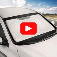 Motor Trend Pop-Up Auto Sunshade