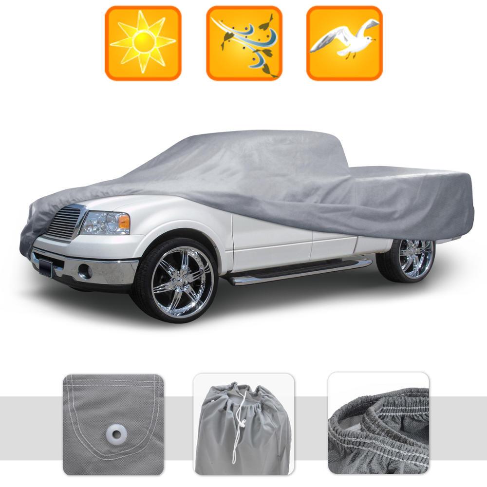 BDK No-Scratch Indoor/Outdoor Non-woven Durable Truck Cover - XL (Full Size Regular Cab)