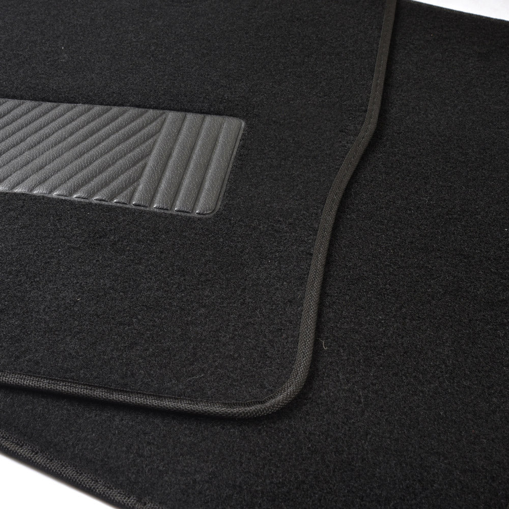 MotorTrend 4-Piece Premium Inter-Lock Backing Carpet Front Floor Mats and Rear Floor Mats