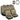 BDK 12-Piece Hunter Camo Front Seat Covers, Rear Seat Covers, Seat Belt Pads, and Steering Wheel Cover (Fits 14.5" - 15.5")