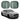 Carbella 2PC Charcoal Gray Car Windshield Sun Shade – Sun Visor & Sunshade for Windshield – UV Rays Interior Protection - Easy Setup & Keeps Your Vehicle Cool – SUV & Truck Accessories - 31.75 x 28.75