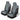 CAT 2-Pack MeshFlex Front Seat Covers - Gray