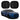 Carbella 2PC Black Car Windshield Sun Shade - Car Accessories Sunshade for Windshield - Blocks UV Rays Sun Visor for Window Protector - Easy Setup Keeps Your Vehicle Cool - 31.75 x 28.77