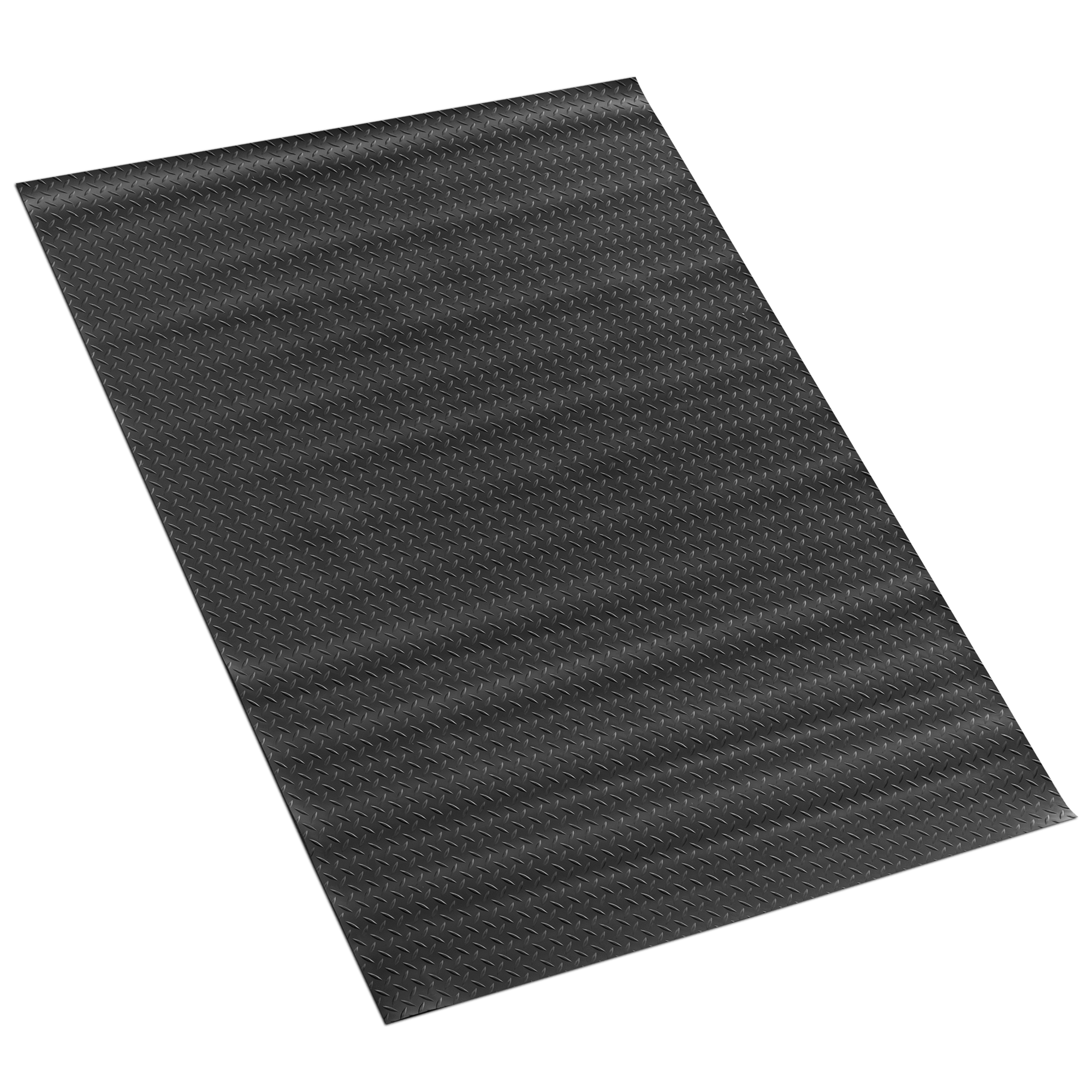 Motor Trend Utility Truck Bed Mat – All Weather Rubber Truck Bed Liner Mat Universal Size, Heavy Duty Protection for Your Truck,Van, or SUV, Pickup, Trim to Fit, Black, 4' x 6'