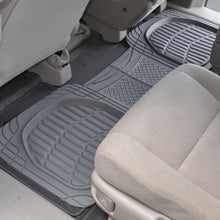 Load image into Gallery viewer, Motor Trend PRO920 Premium FlexTough Deep Dish Complementary Rear Rubber Floor Mats Liners All-Weather Protection Universal Design for Cars Sedan Truck SUV