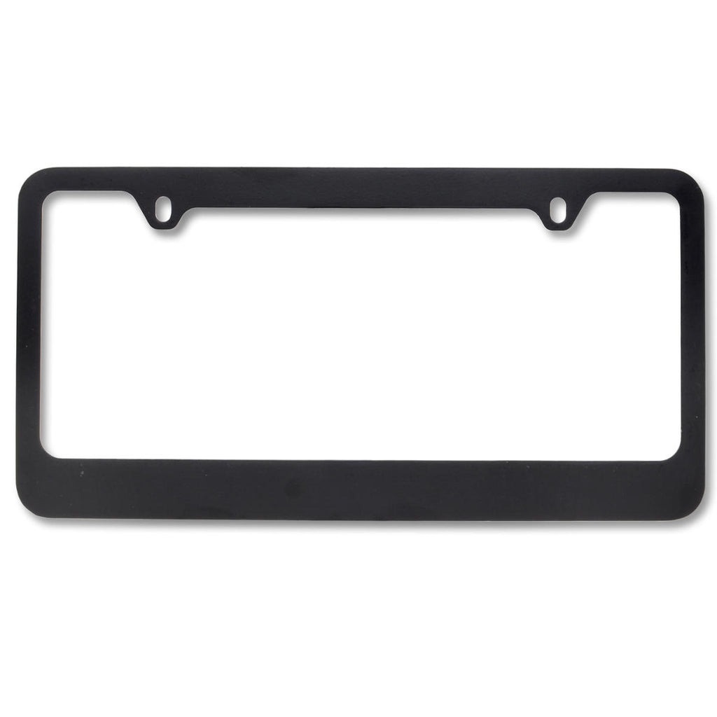 Heavy Duty Rust-Proof Stainless Steel Metal Chrome Blank Plain License Plate Frame Universal Fit for Car Truck SUV Slim
