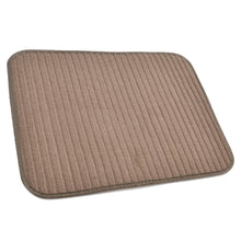 Load image into Gallery viewer, BDK Corduroy Ribbed Carpet Floor Mats for Car Auto - 4pc Set - Front/Rear Coverage Thick Liners