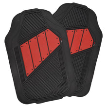 Load image into Gallery viewer, Motor Trend FlexTough 2 Tone Rubber Car Floor Mats for Auto 4 Piece - Heavy Duty All Weather Protection