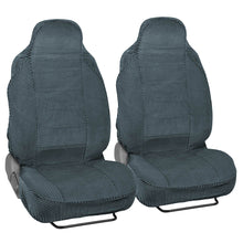 Load image into Gallery viewer, Advanced Performance Car Seat Covers - Instant Install Sideless Fronts + Full Interior Set for Auto (2pc Black Scottsdale)