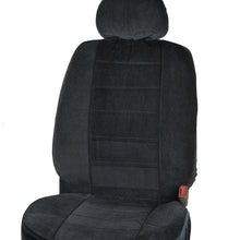 Load image into Gallery viewer, BDK Black Car Seat Covers Full Cloth XL Size Encore Style 4 pc Premium New