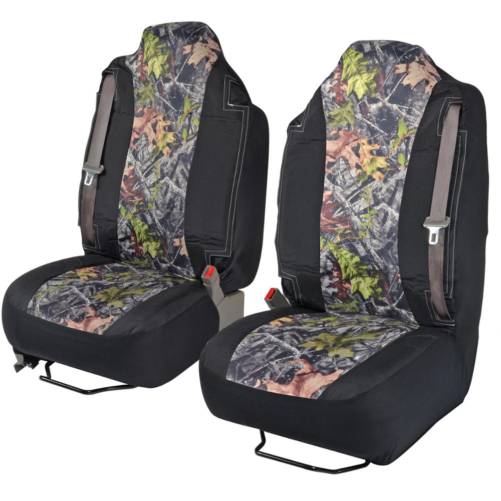 Hawg Camouflage Huntsman Car Seat Covers for Front High-Back Bucket Seats (2pc) - All Camo