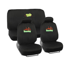 Load image into Gallery viewer, Scooby Doo Original Seat Covers for Car &amp; SUV - Full Set 9pc Durable Car Seat Covers with Scooby Doo Logo