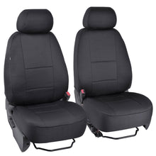 Load image into Gallery viewer, BDK TS-210-BK Black PolyCustom Seat Covers (for Chevy Silverado 2009-2013 - Easy Wrap)