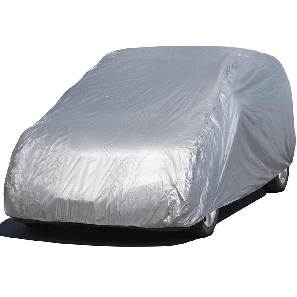 Motor Trend All Season Weatherwear 1-Poly Layer Snow Proof, Water Resistant Van/SUV Cover Fits up to 200 Inch