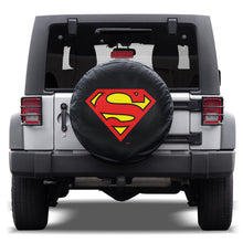 Load image into Gallery viewer, DC Comics All Weather Jeep Wrangler Spare Tire Cover - Superman
