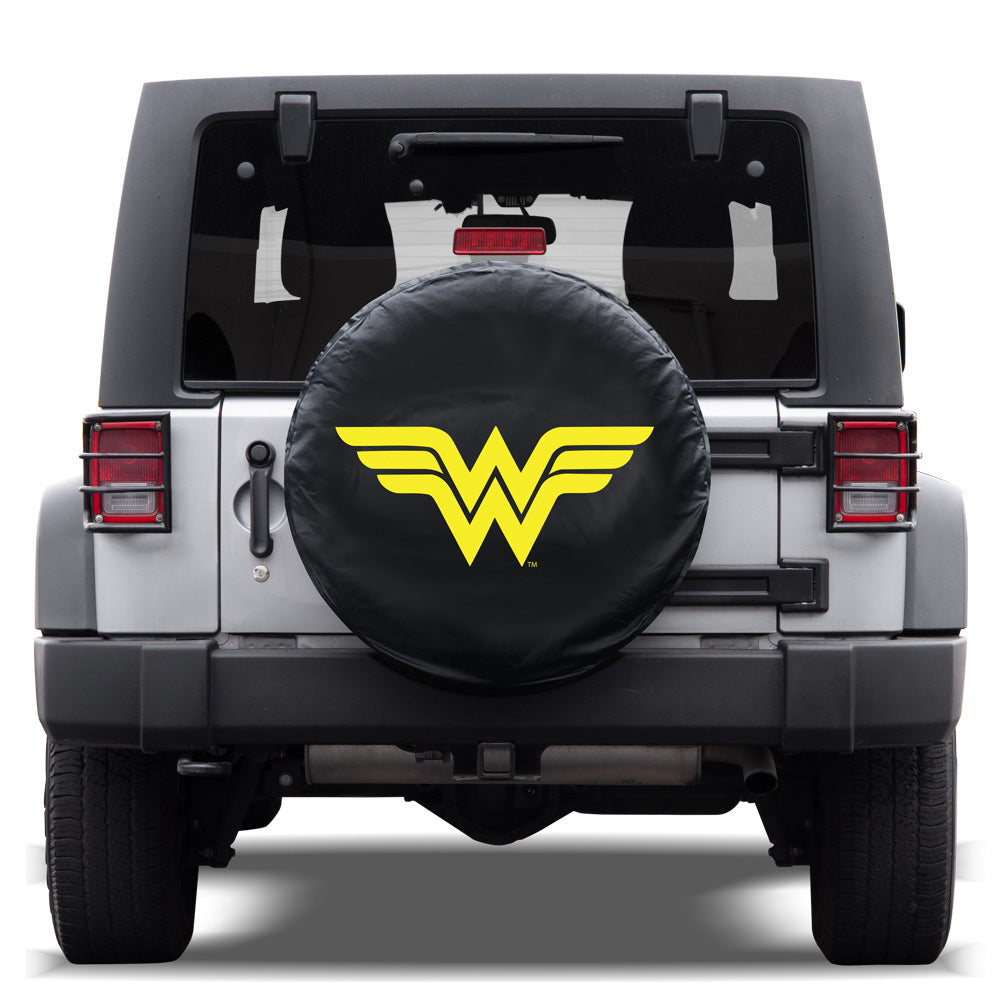 DC Comics All Weather Jeep Wrangler Spare Tire Cover - Wonder Woman